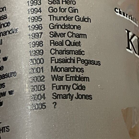 Kentucky Derby 131 2005 Souvenir Mint Julep Glass Unused Churchill Down Roses - Picture 10 of 12